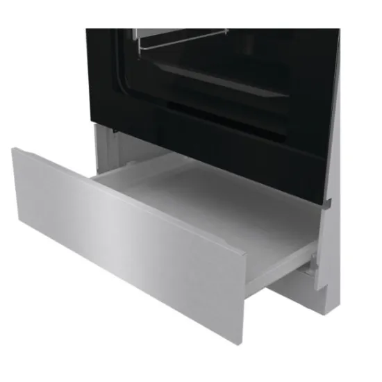 Gorenje GKS6C71XF kombinált tűzhely, 71L, fém dísztető, 60x60x85 cm, inox 