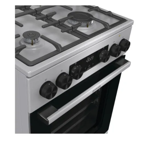 Gorenje GKS5C71XF kombinált tűzhely, 70L, fém dísztető, 50x59.4x85 cm, inox 