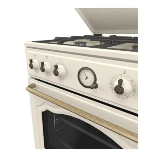 Gorenje GKS6C71CLI kombinált tűzhely, 71L, 60x60x85 cm, bézs szín 