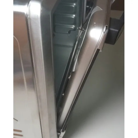 MPM MPE-08/T elektromos sütő rozsdamentes külső 2000W 45L, hőlégkeverés, időzitő MPE08/T