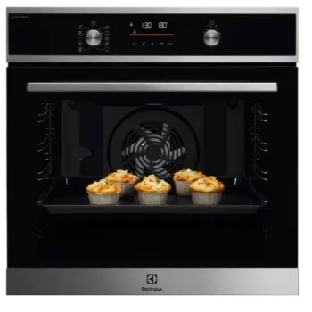 Electrolux EOD6P77WX beépíthető hőlégkeveréses sütő, 72L, WIFI, 59.6x56.9x59.4 cm, inox 