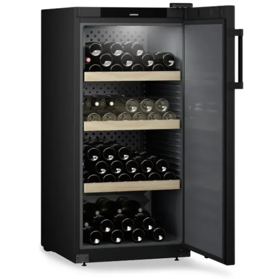 Liebherr WSBL 4201 borhűtő, 141 palackos, 59.7x76.3x128.4 cm, fekete 