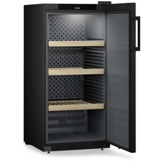 Liebherr WSBL 4201 borhűtő, 141 palackos, 59.7x76.3x128.4 cm, fekete 