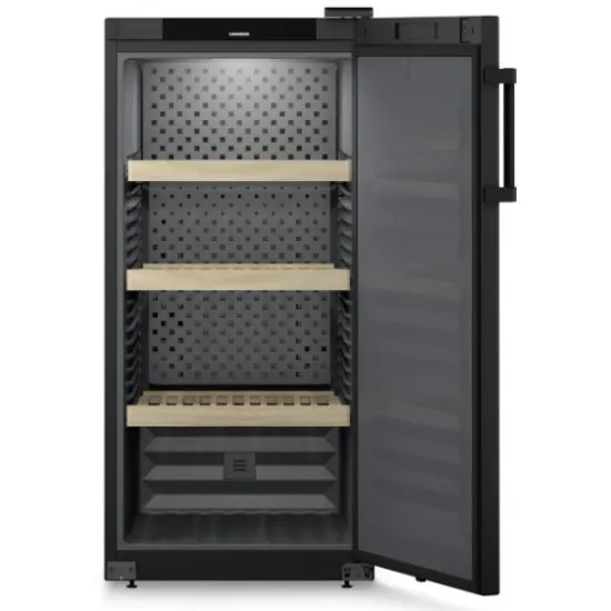 Liebherr WSBL 4201 borhűtő, 141 palackos, 59.7x76.3x128.4 cm, fekete 