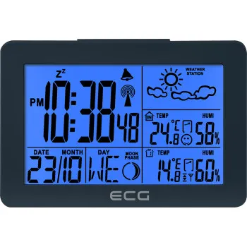 ECG MS 200 Grey időjárásjelző állomás szürke 