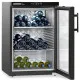 Liebherr WKB 1812 borhűtő, 66 palackos, 60x61.3x89 cm, fekete 