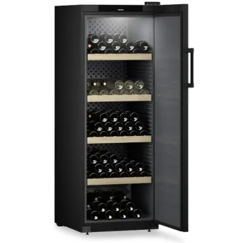 Liebherr WSBL 5001 borhűtő, 196 palackos, 59.7x76.3x168.4 cm, fekete 