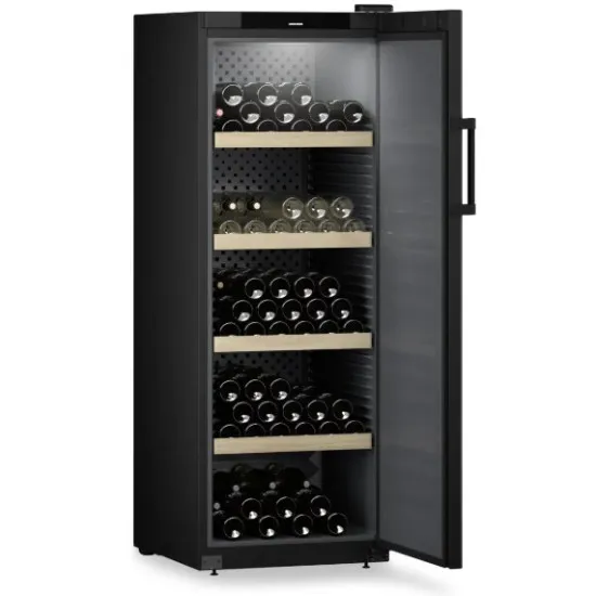 Liebherr WSBL 5001 borhűtő, 196 palackos, 59.7x76.3x168.4 cm, fekete 