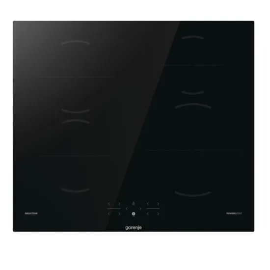 Gorenje GI601FMC 59.5cm beépíthető indukciós főzőlap,59.5x52x5.4cm,fekete,BigZone 23 cm Tökéletes megoldás a legnagyobb serpenyőkhöz