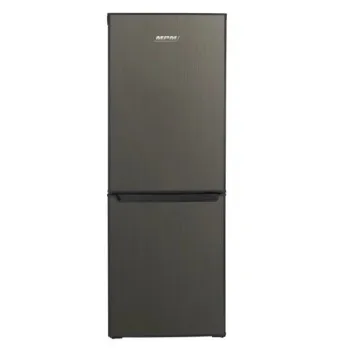 MPM MPM-215-KB-39/E alulfagyasztós kombinált hűtőszekrény, 138/69L, 55x58x150 cm, sötét inox 