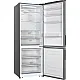Gorenje NRK720EAXL4 No Frost Plus alulfagyasztós kombinált hűtőszekrény, inverteres kompresszor, 345/150L, szürke, 70.4x69.4x200 cm