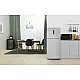 Candy CDG5T717ES No Frost felülfagyasztós kombinált hűtőszekrény,410L,Wifi, 70.3x70.3x168cm,ezüst 