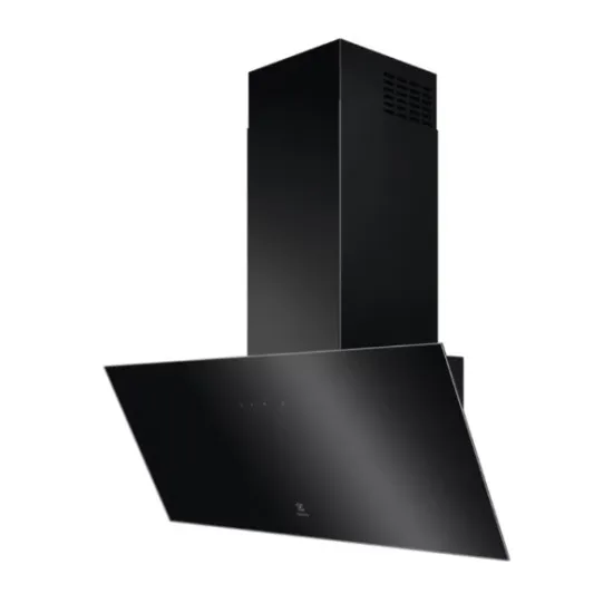 Electrolux LFV439K beépíthető falra szerelhető döntött kürtös konyhai elszívó, 89.8x39.6x95.3 cm, LED világítás, fekete 