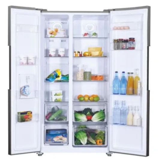 Candy CHSVN 174 X No Frost Side by Side hűtőszekrény,90x66x177cm,347/185L,inox 