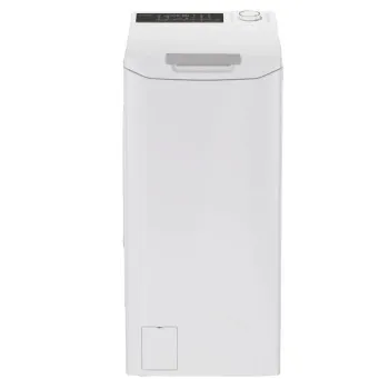 Candy TCA284TM5-S felültöltős mosógép ,8kg, inverter motor, Wifi+NFC, lágy dobnyitás, 41x60x86 cm