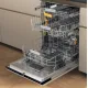 Whirlpool W8I HF58 TU teljesen beépíthető mosogatógép, 14 teríték, 3 kosár, 60cm, automatikus ajtónyitás funkció 