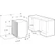 Gorenje GV693A65UVAD teljesen beépíthető mosogatógép, 16 terítékes, inverter Power Drive motor, WIFI, 3 kosár, automatikus ajtónyitás, 59.8x55.5x81.6 cm