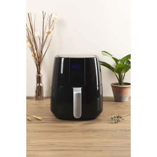 Swiss Home SH-6930 Air Fryer forrólevegős sütő, 3.8L,1450W, fekete