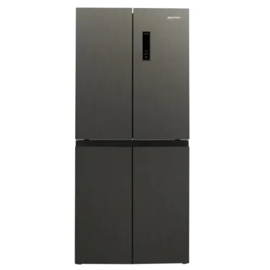 MPM MPM-434-SBF-04 Side by Side inverter motoros sötét inox Multidoor, 271/150L, inverteres kompresszor, 79x70x180 cm 