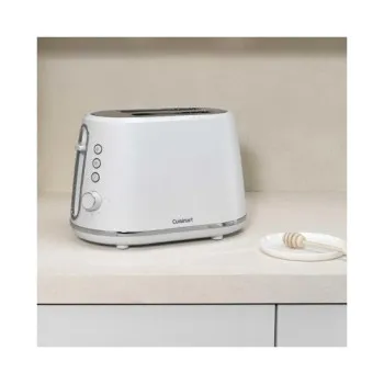 Cuisinart CPT780WE kenyérpirító,1000W,3 funkció,7 féle piritási fokozat,ezüst/fehér