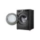 LG F4DR711S2BA mosó-szárítógép,11/6kg,TurboWash™360, AI DD™,Wifi,fekete acél szín,gőz technológia,Inverter DirectDrive motor,60x56.5x85 cm 