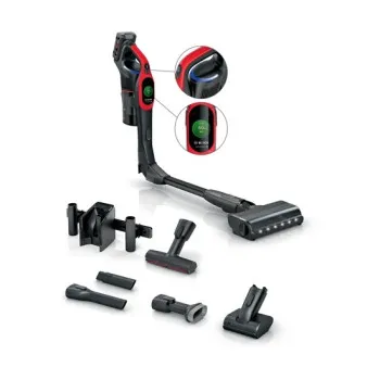 Bosch BCS1041PET vezeték nélküli álló porszívó, tornádó piros