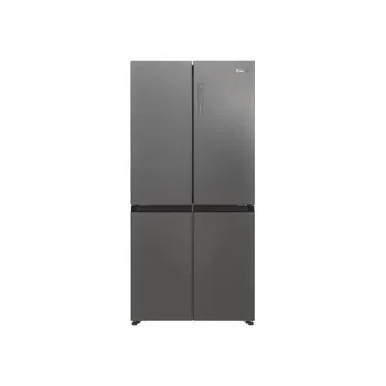 Candy CFQQ5T817EPS No Frost side by side hűtőszekrény, inverter kompresszor, 83.3x65x181.5cm, új gyengéd ezüst 