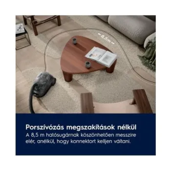 Electrolux EB51C1WP porzsákos porszívó, 750W, halvány rózsaszín szín