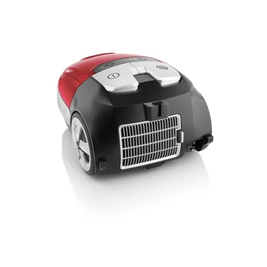 Eta 351190000 porzsákos porszívó, 800W, turbó fej, mini turbó fej, piros/fekete 