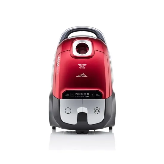 Eta 351190000 porzsákos porszívó, 800W, turbó fej, mini turbó fej, piros/fekete 