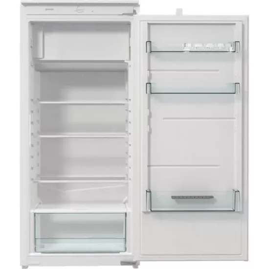 Gorenje RBI412EE1 beépíthatő egyajtós hűtőszekrény fagyasztóval,165/15L, inverteres kompresszor, 54x54.5x122.5 cm 