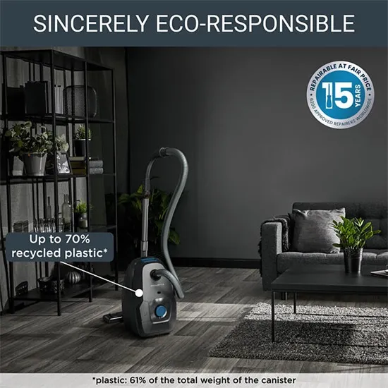 Rowenta RO4931EA porzsákos porszívó, 900W, fekete 