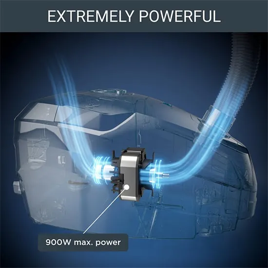 Rowenta RO4931EA porzsákos porszívó, 900W, fekete 