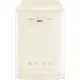 Smeg LVFABCR3 mosogatógép,13 teríték,Retro 50-es évek design,59.8x62.7x88.5cm,bézs szín