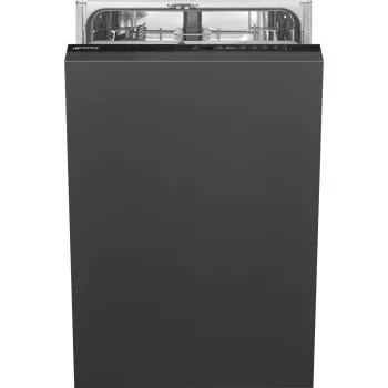 Smeg ST4512IN teljesen beépíthető 9 terítékes fekete mosogatógép 44.6x55x81.8cm