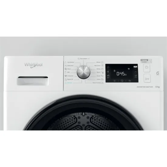 Whirlpool FFT M22 9X3B EE hőszivattyús szárítógép, 9kg, 59.5x64.9x84.9cm