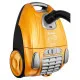 Sencor SVC900EUE3 porzsákos és porzsák nélküli porszívó,700W, fekete/sárga