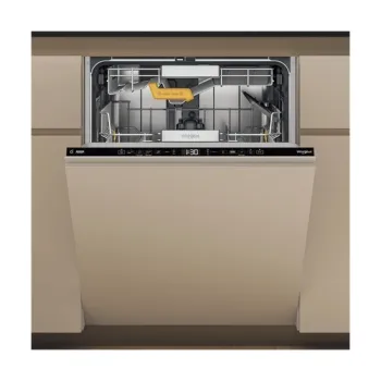Whirlpool W8I HT58 T teljesen beépíthető mosogatógép, automatikus ajtónyitás, 3. kosár, 59.8x55.5x82cm