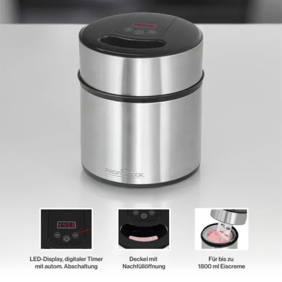 Proficook PC-ICM1140 fagylalt készítő PCICM1140