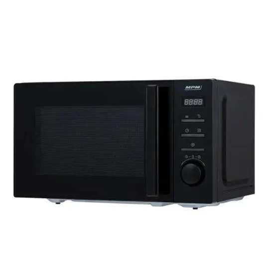 MPM MPM-20-KMT-04 mikrohullámú sütő, fekete, 20L