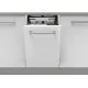 MPM MPM-45-ZMI-05 teljesen beépíthető keskeny 10 terítékes mosogatógép, 45x57x82cm, MPM45ZMI05