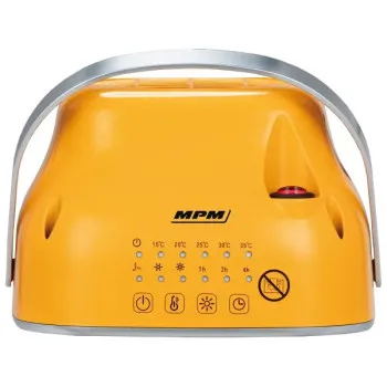 MPM MUG-22/P kerámia ventillátoros hősugárzó,1500 W, időzítő, narancssárga 