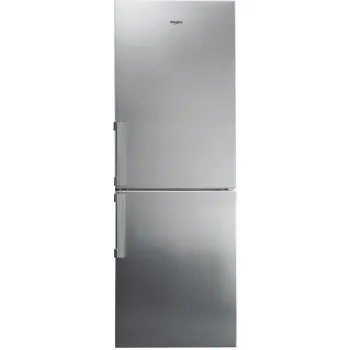 Whirlpool WB70I 952 X Total No Frost alulfagyasztós kombinált hűtőszekrény, Zen Inverter Kompresszor, 309/153L, 70x75.5x195 cm, optic inox 