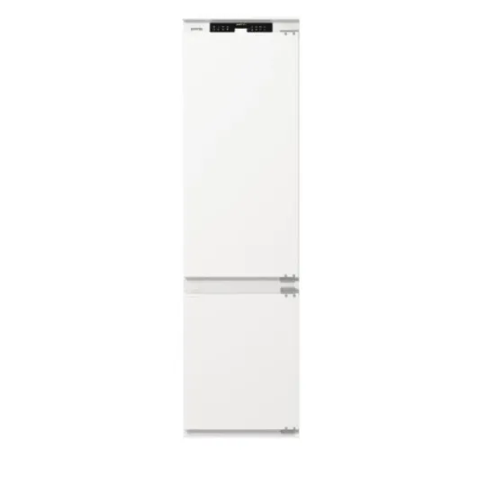 Gorenje NRKI519E41 No Frost beépíthető alulfagyasztós kombinált hűtőszekrény, inverteres kompresszor, 208/76L, 54x54.5x193.2 cm 