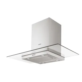 Candy CVMI 970 LX sziget elszívó,inox/üveg szín,90x60x104.6cm