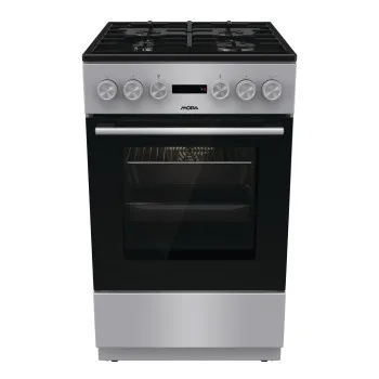 Mora K4255C1S kombinált tűzhely, 70L, 50x59.4x85 cm, szürke szín 