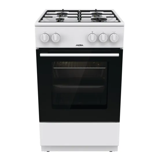 Mora P2241A1W gáztűzhely, 70L, 50x59.4x85 cm