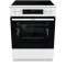 Gorenje GECS6C70WPA elektromos kerámialapos, fehér tűzhely gőzfunkcióval, 60x60x85 cm 