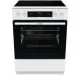 Gorenje GECS6C70WPA elektromos kerámialapos, fehér tűzhely gőzfunkcióval, 60x60x85 cm 