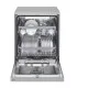 LG DF365FPS mosogatógép, 14 teríték, inverter motor, 3 kosár, automatikus ajtónyitás, WIFI, 60x60x85 cm, hamvas ezüst szín 